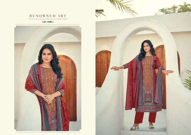 Subha Vol 6 By Nishant Modal Silk Designer Salwar Kameez Suppliers In India